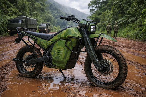 新創公司打造全新電動越野機車  耐用度比照軍事等級