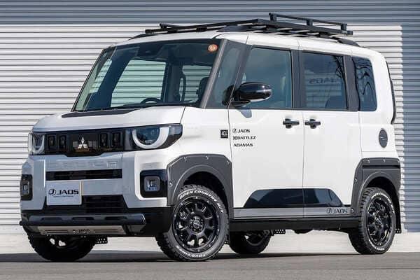 三菱新款迷你得利卡改走硬派風格！外觀造型升級強化粗獷氣勢