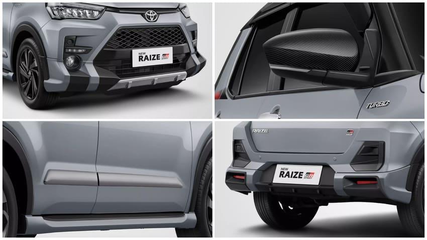 外型加裝 GR Sport 運動空力套件提升動感氣勢。