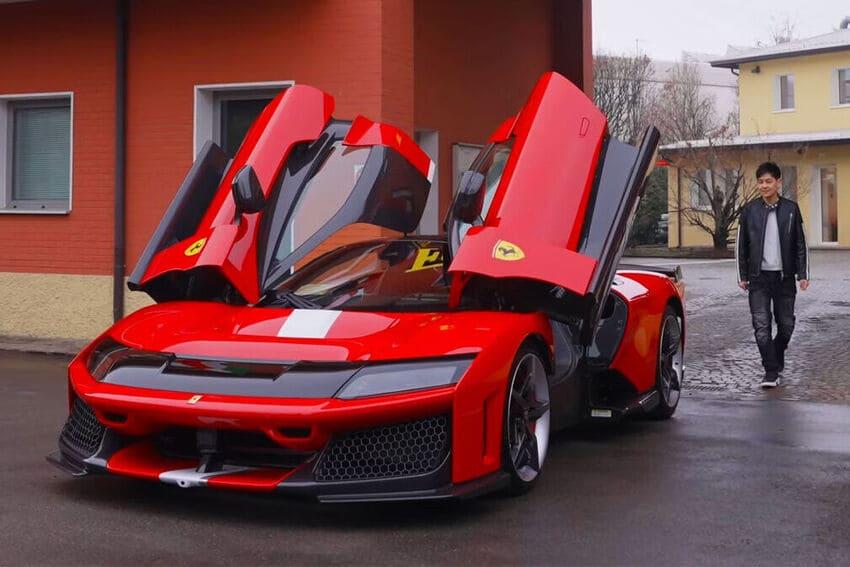 林志穎所入手的 F80 擁有客製化外觀及內裝設計，身價預估超過台幣 2 億元。