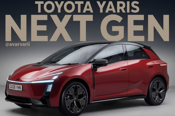 Toyota Yaris 下一代轉型動感風格？預想新設計外型曝光