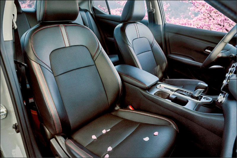 汽車通風座椅陸續下放到平價車款成為標準配備，更符合台灣車主用車需求。圖為Nissan Sentra Sakura版。