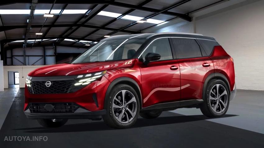 Nissan 新一代 X-Trail 預計今年在北美上市，並首次導入 e-Power 動力。圖為預想圖。