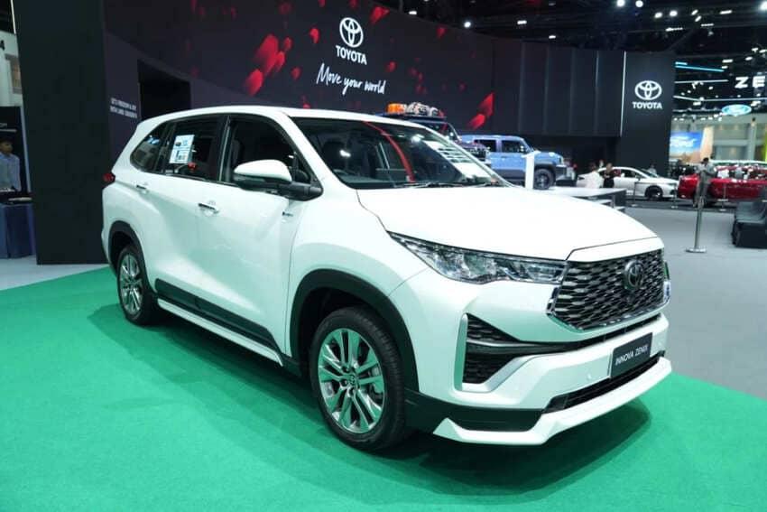 Toyota 新年式 Innova Zenix 也在 2026 曼谷車展一同現身。