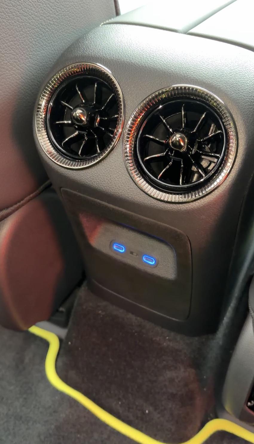 部分新世代車型更進一步達到前後座 100W 配置，滿足高功率用電需求。