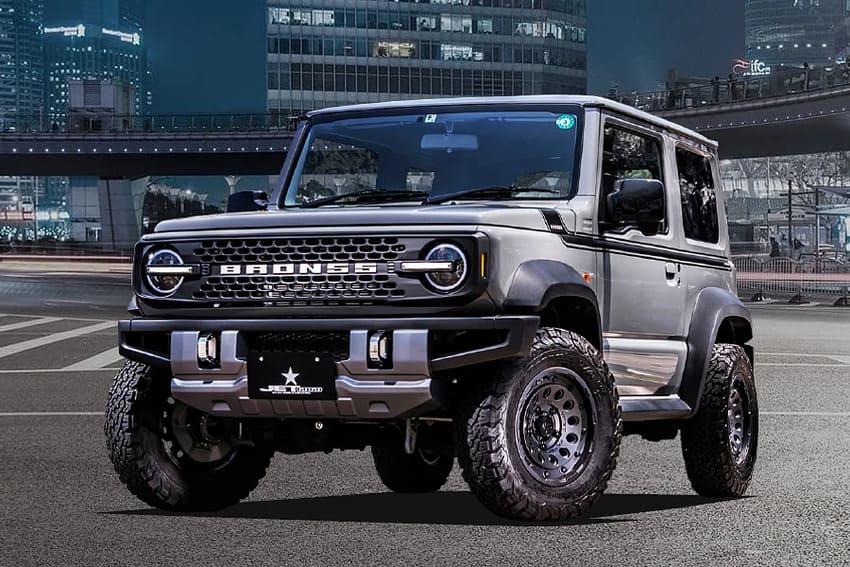 日規 Jimny 全車系皆可選用 Bron55 升級套件。