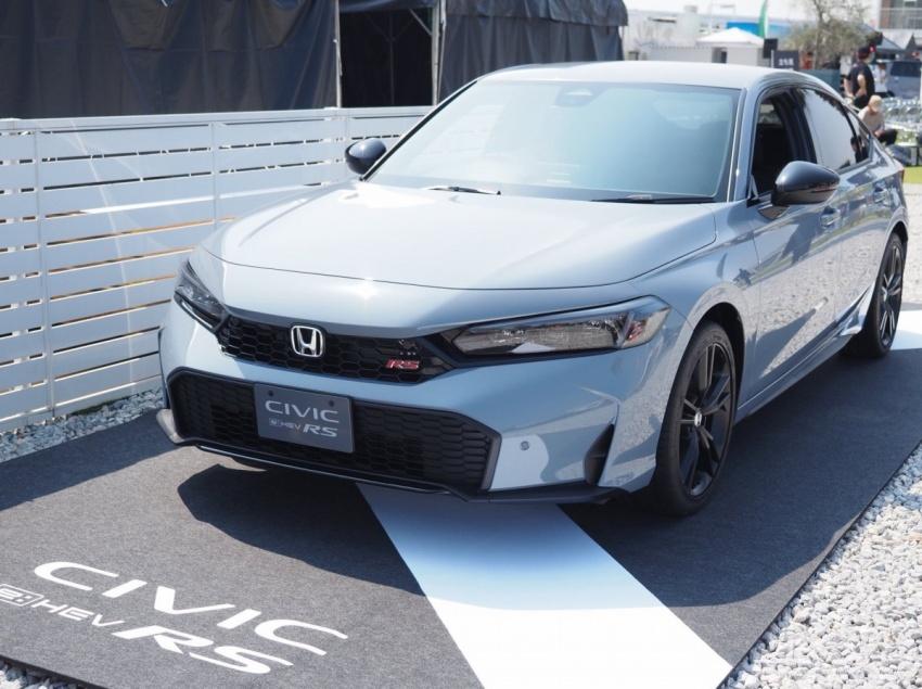 Honda 小改款新增的 Civic e:HEV RS 車型無預警現身。
