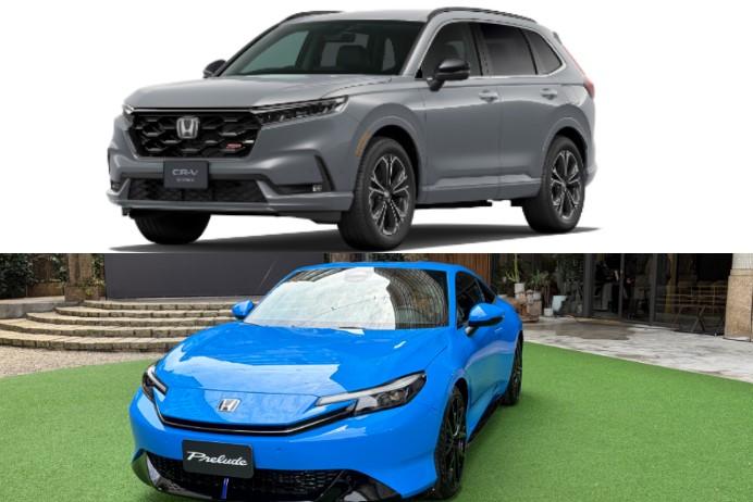 Honda宣布全車系邁向電油化 國產中型休旅CR-V e：HEV 6月開賣 進口雙門GT跑車Prelude同步上市