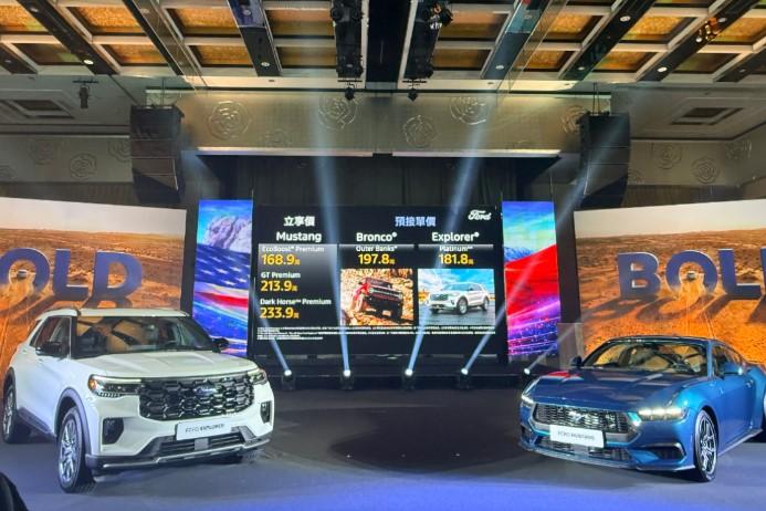 Ford美製休旅雙悍將揮軍台灣 Explorer與Bronco輕鬆征服多元地形 Mustang跑車零關稅價即起上市