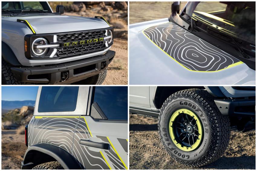 透過專屬配置打造粗獷造型。