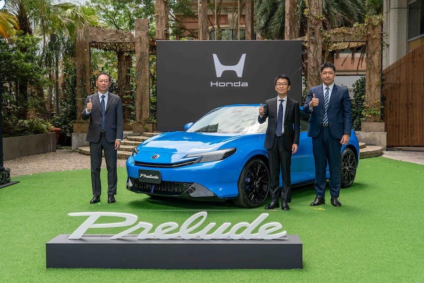 今年要上市的 3 款新車，包括 Prelude 在內，都有 e:HEV 電油動力。