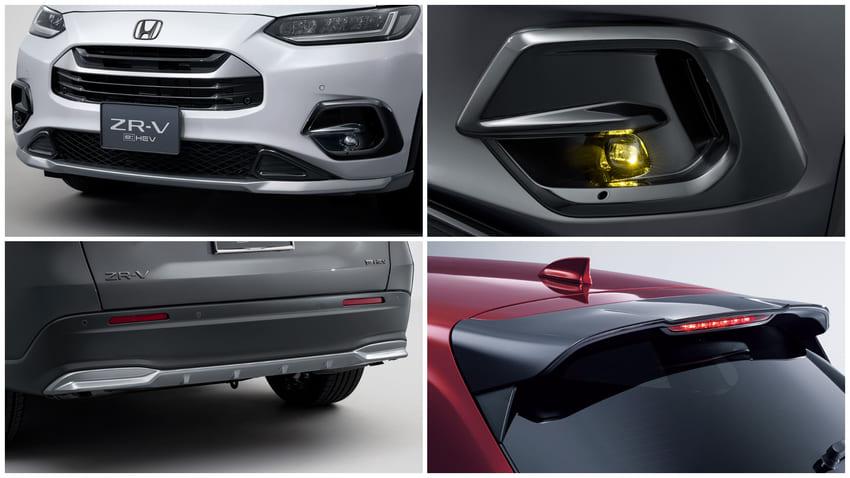 透過專屬配件為小改款 ZR-V 增添動感氣勢。