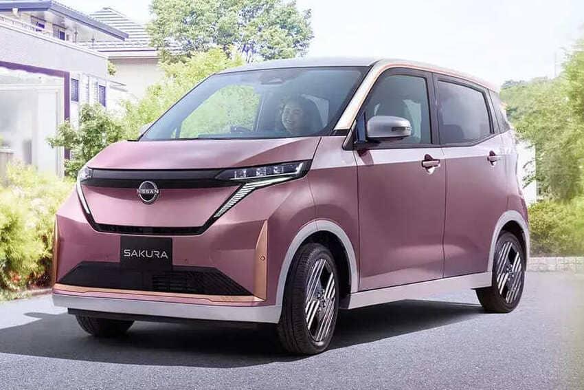 Nissan 預告將在今年春季推出小改款 Sakura 純電小車。