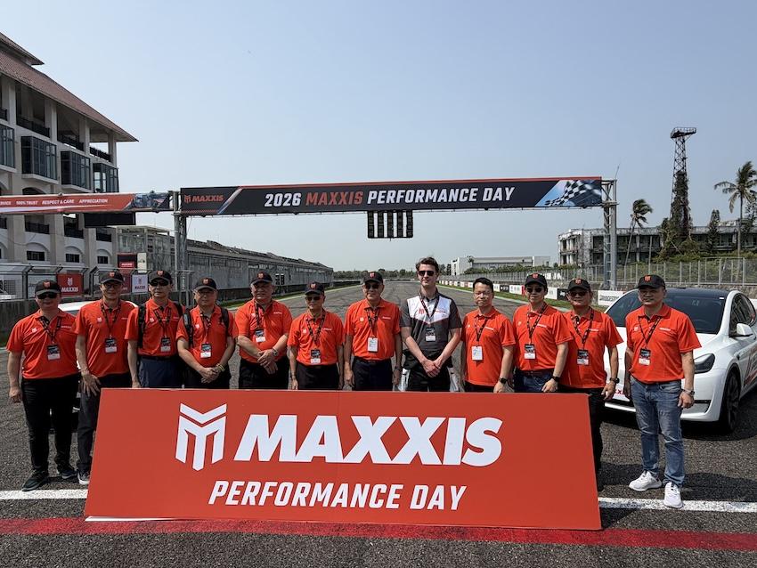 台灣輪胎品牌瑪吉斯，在屏東大鵬灣國際賽道舉辦 Maxxis Performance Day。