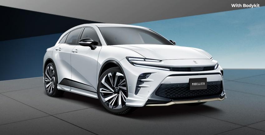 Toyota 御用改裝廠 Modellista 針對 Crown Sport 打造套件。