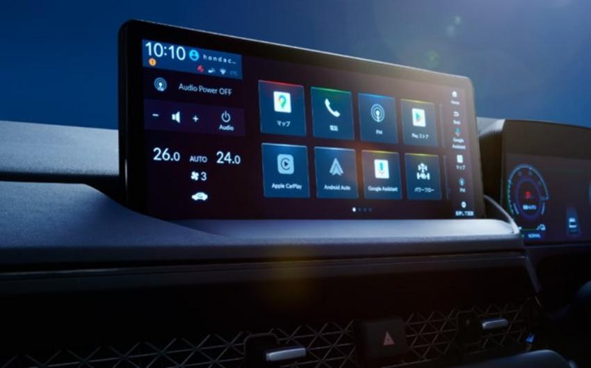 中控螢幕導入 Honda Connect 車載系統且內建 Google。