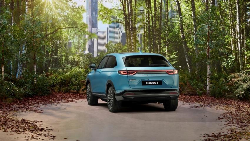 e:Ny1 外型與 HR-V 相近。