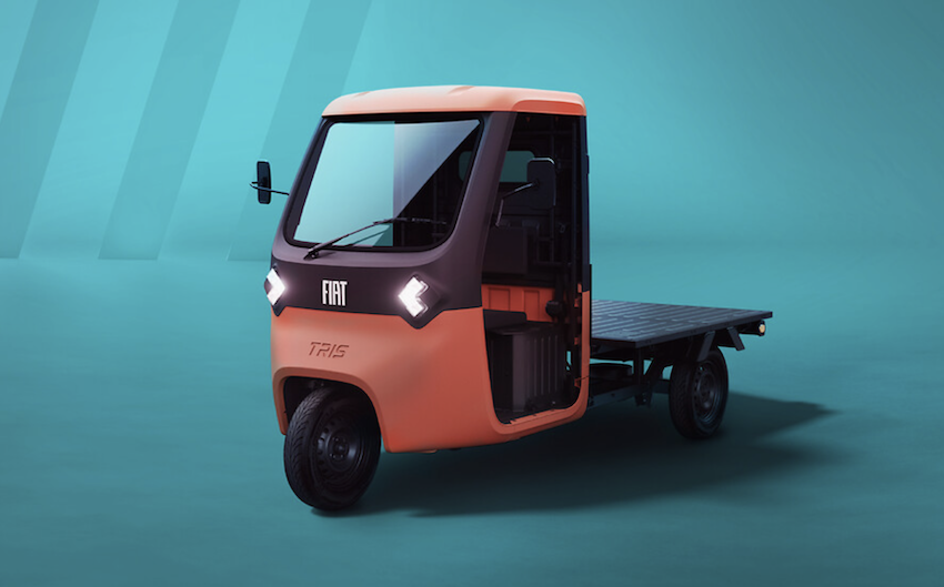 Fiat Tris 車長不到 3.2 公尺，轉向半徑僅 3.05 公尺。