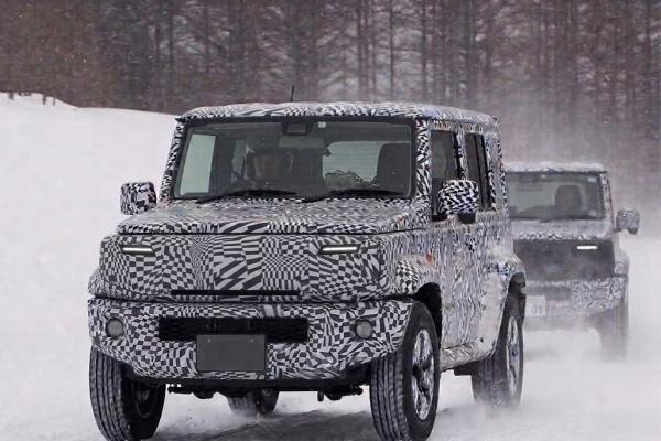 Suzuki 當家越野小休旅 Jimny 將有新動力！測試車疑似曝光搭專屬外型