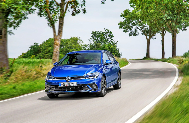 福斯26年式Polo採3車型編成，提供車主更多元的選擇。圖為230 TSI R-Line車型。