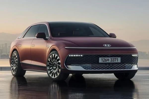 Hyundai 暢銷旗艦房車改款登場！前衛面容搭配大螢幕內裝強化豪華氣勢