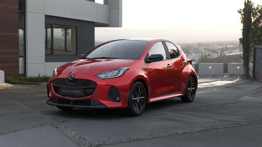 26 年式 Mazda2 Hybrid 新增三種車色。