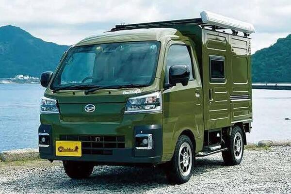 日系暢銷輕貨卡化身入門露營車！實用家電一應俱全 讓車宿生活更輕鬆