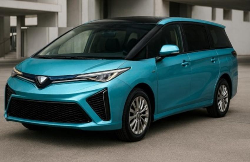 日媒繪製新一代 Toyota Previa 預想圖。
