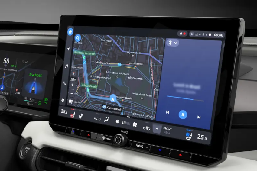 新一代 Yaris Cross 預計也會倒入 Arene OS 車載系統。