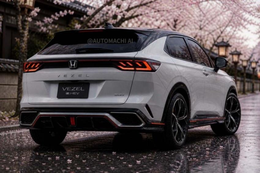 新一代 HR-V 整體輪廓更強化跑格感受。圖為預想圖。