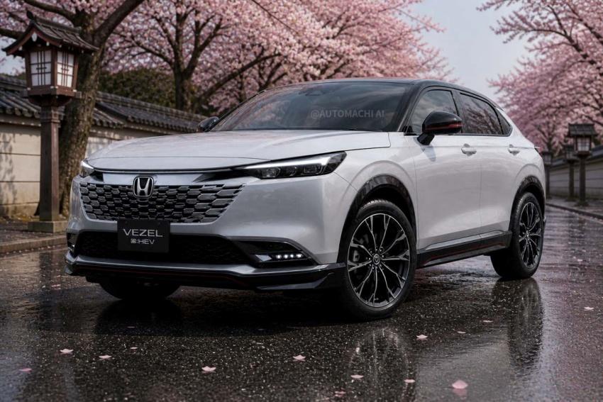 外媒釋出新一代 HR-V 預想圖，透露將搭全新 Honda Sensing 駕駛輔助系統。
