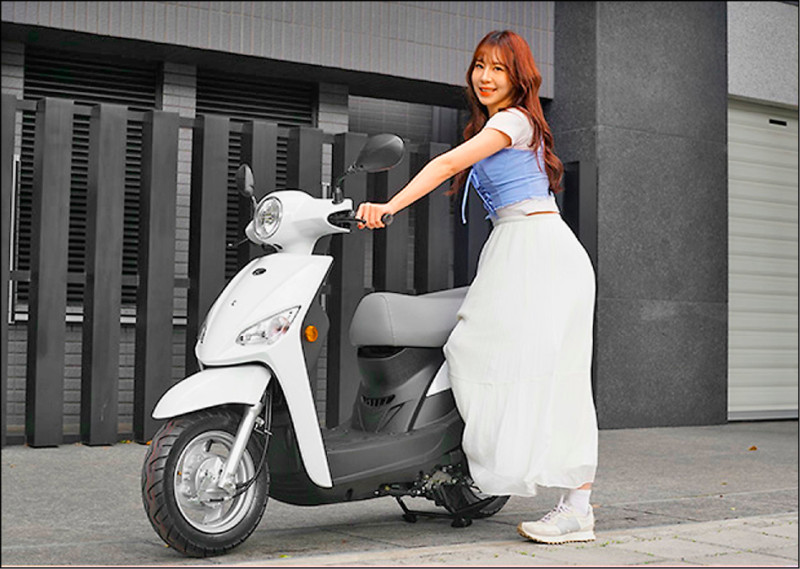 Laddi 115專為女性消費者打造，主打輕車重、低座高。