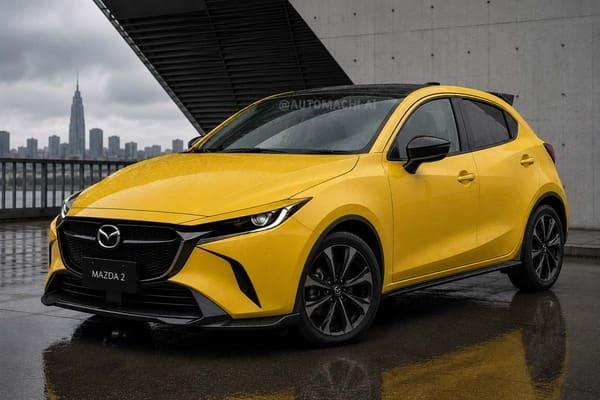 大改款 Mazda 2 登場時間曝光！嶄新魂動造型搶先看 新動力加持更省油