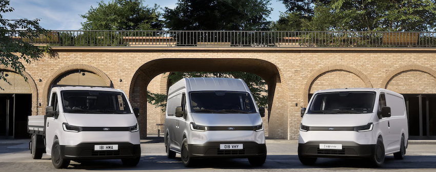 Transit City 電動廂型車，WLTP 的滿電續航里程可達 254 公里。
