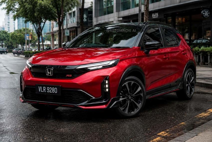 外媒稱 Honda 已經著手開發新一代 WR-V，並釋出預想圖。