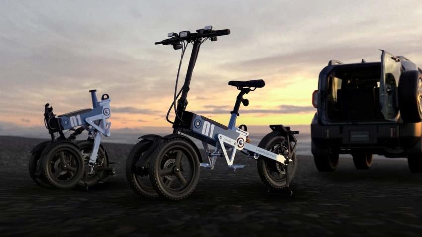 Toyota 定義 Land Hopper 為「電動三輪越野代步工具」。