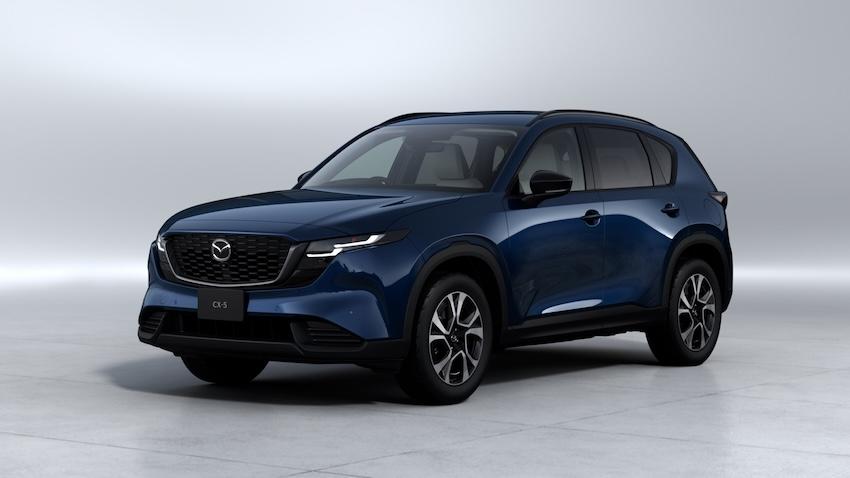 第三代 CX-5 新增海軍藍雲母車色。