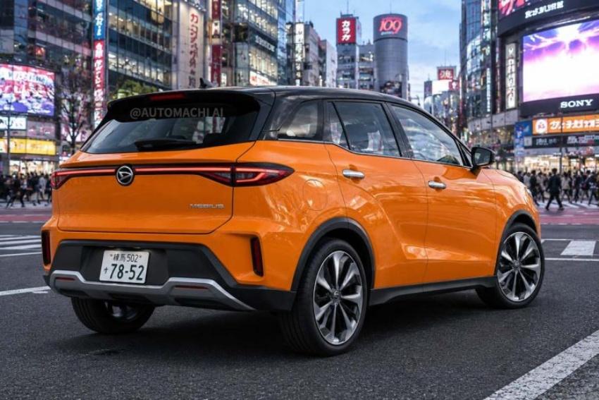 車尾導入貫穿式燈組設計以增添科技感。圖為預想圖。