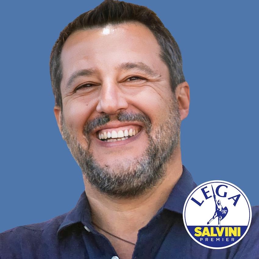 義大利交通部長 Matteo Salvini，其家族是法拉利與 Stellantis汽車集團的最大單一股東。（圖片來源：FB）