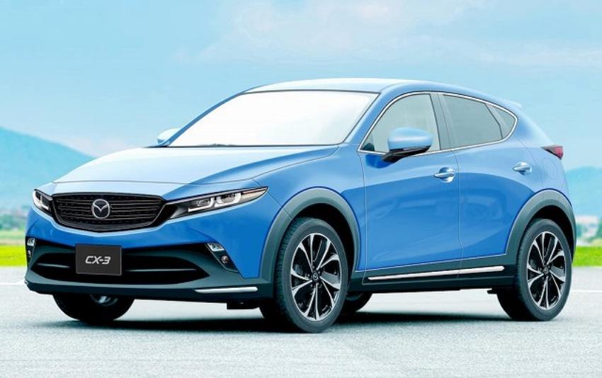 日媒釋出 Mazda 全新 CX-3 可能樣貌。