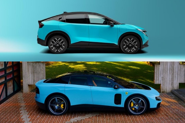 Nissan Leaf 與 Ferrari Luce 輪廓相仿！日產發文：被模仿是最高的讚美