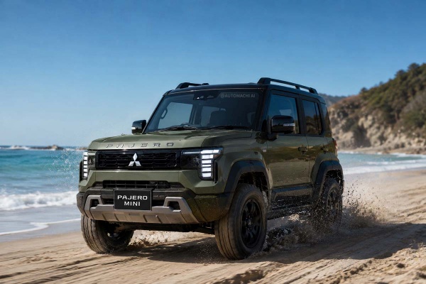 三菱越野小車確認回歸！搭粗獷外型與 1.6 油電動力 對決 Suzuki Jimny