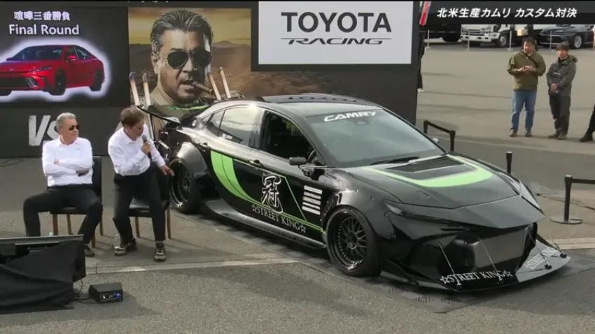 副社長中島裕樹的 Camry 追求個性化外觀與內裝。