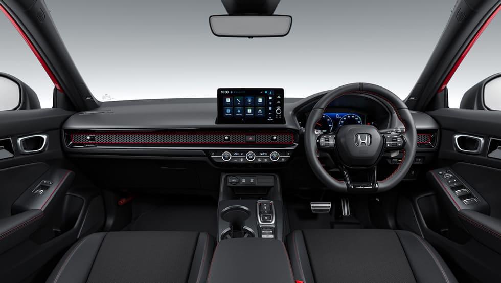 圖為 Civic e:HEV RS 內裝。