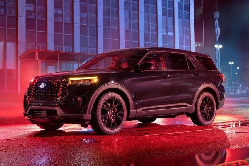 Ford 為七人座性能休旅 Explorer ST 追加 Sinister Package 外觀套件。