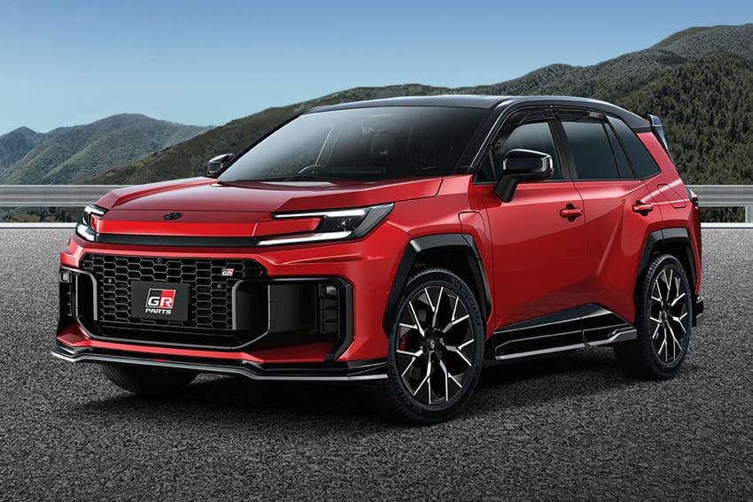Toyota 大改款 RAV4 GR Parts 外觀套件在台限量開賣。
