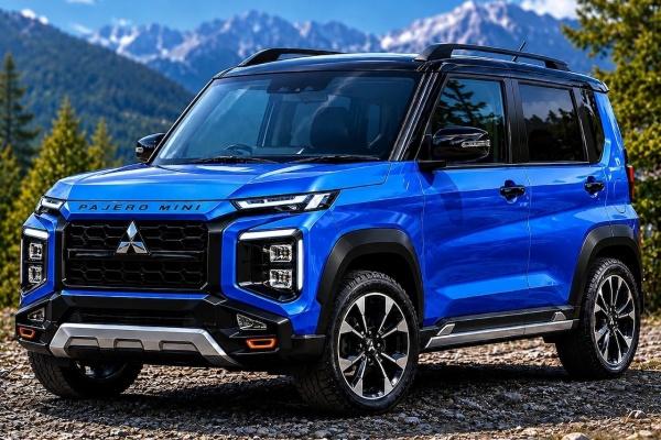 三菱越野小車回歸將成全球戰略車!粗獷外型對決 Suzuki Jimny