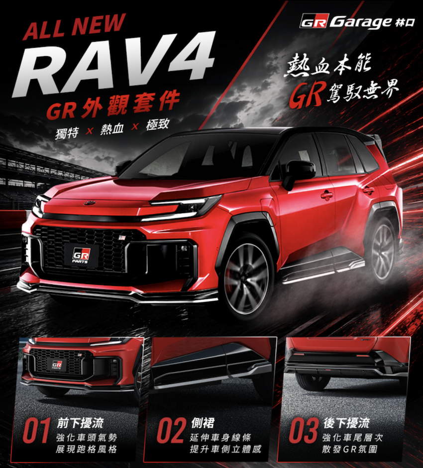 RAV4 車身強化套件