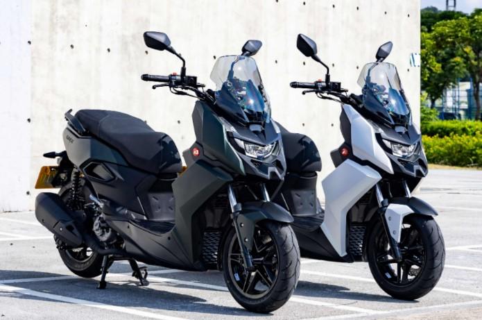 宏佳騰黃牌速克達STR X 300登場 六角幾何設計車身線條銳利 全新尾燈照明面積放大6.2倍