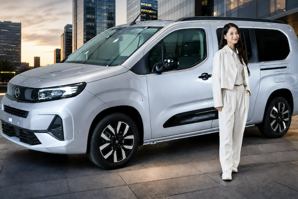 德系 MPV 推 26 年式新車  Opel Combo 流光銀新車色亮相